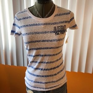 Aeropostale Stripe Shirt - Size XSmall